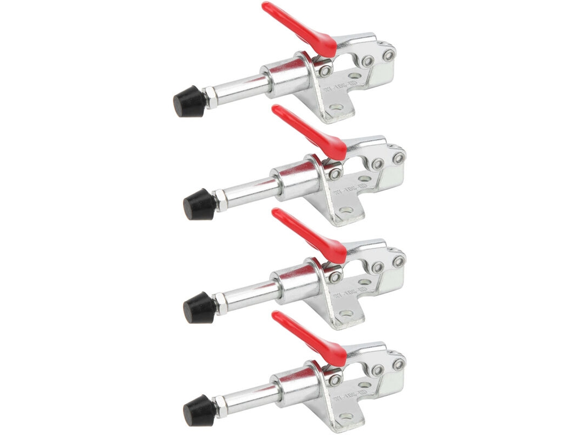 Grampo De Alavanca 4 Peças Com Carga Travamento Fixa 45 Kg, Ferramenta Manual De Grampo Alavanca Push Pull Gh, 301am