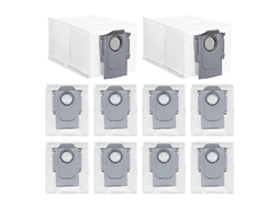 Conjunto De 10 Sacos Reposição Para Aspirador Pó Robô Roborock Q Revo E P10. Tuotuo