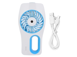 Ventilador Misterizador Recarregável Usb Portátil Azul