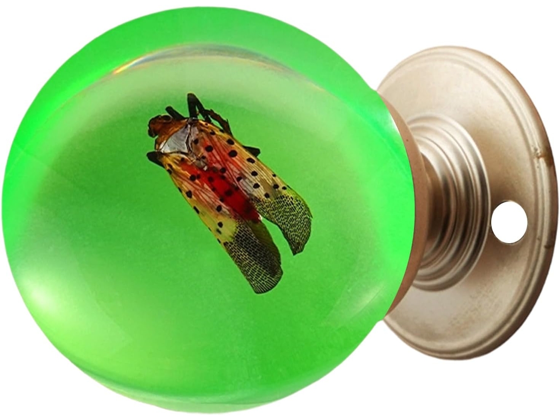 Puxador De Porta Decorativo Premium Em Formato Esfera Cristal, Feito Em Liga De Zinco, Sofisticado E Luxuoso Para