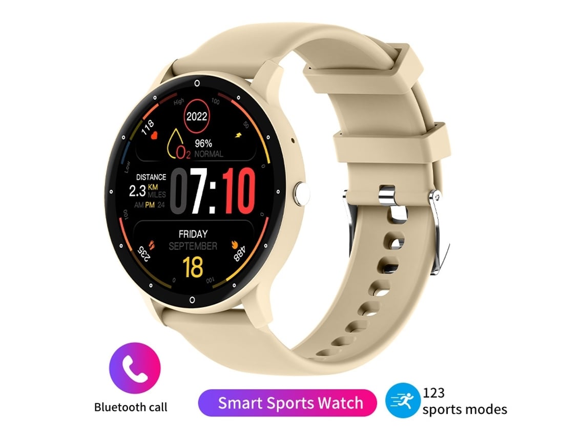 Smartwatch Zl02Pr Amarelo