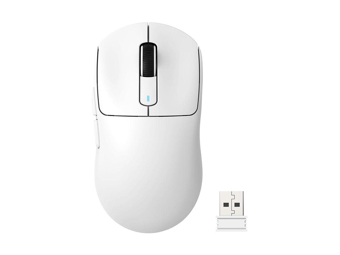 Mouse de Jogo Sem Fio Leve ATTACK SHARK X3 com 3 Modos 2.4g / Usb c com Fio / Bluetooth, até 26k DPI, 5 Botões Programáveis para PC / Laptop / Win / M