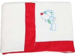 Jogo de Lençóis BABYLINE Vermelho 70 x 140 cm