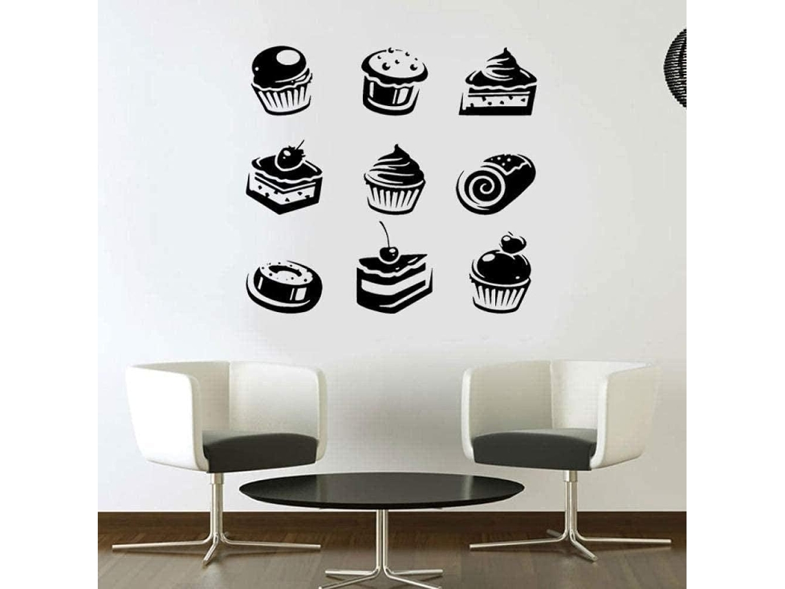 Adesivos de parede, adesivos de janela, decoração de interiores, papel de parede mural, 80x80cm
