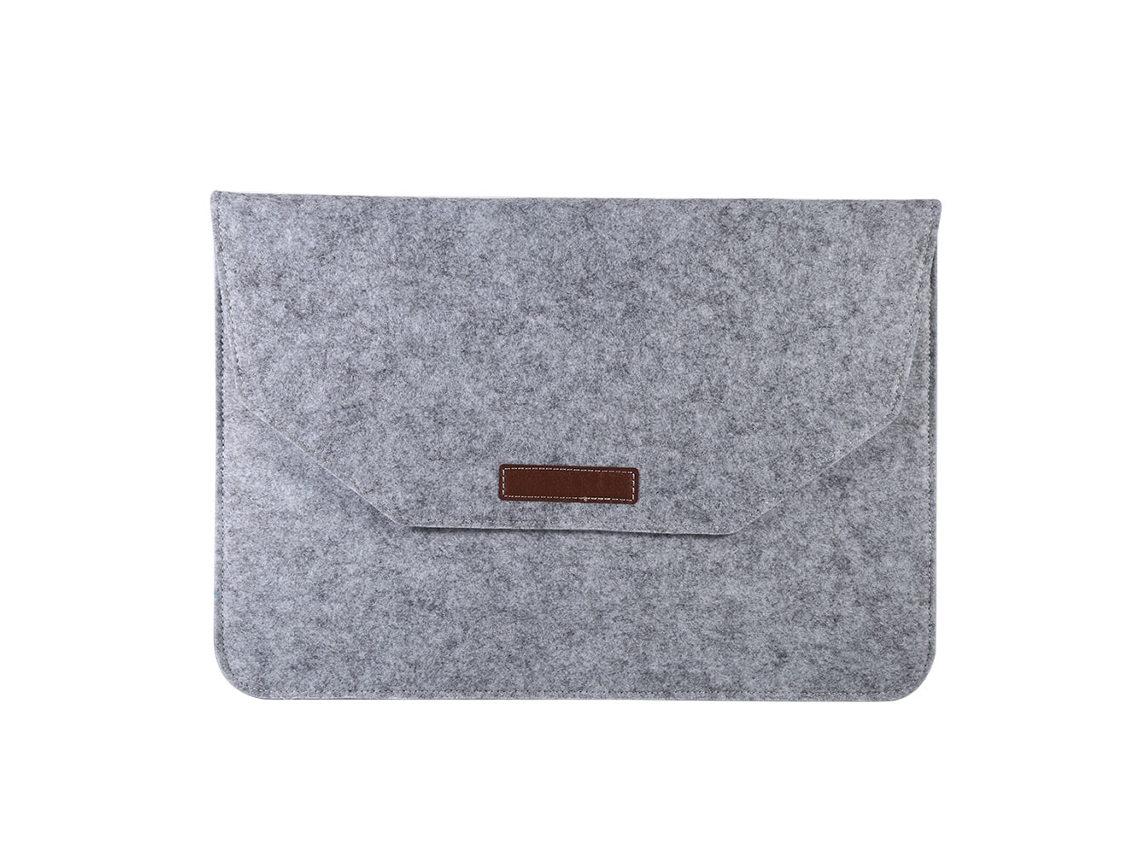 Bolsa Envelope Para Laptop (resistente A Arranhões, Fashion) Cinza Macbook Air Pro 15 Polegadas