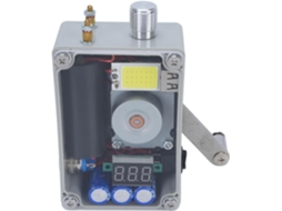 Gerador Manual Multifuncional Com Manivela Para Emergências E Sobrevivência, Com Luz Cob.