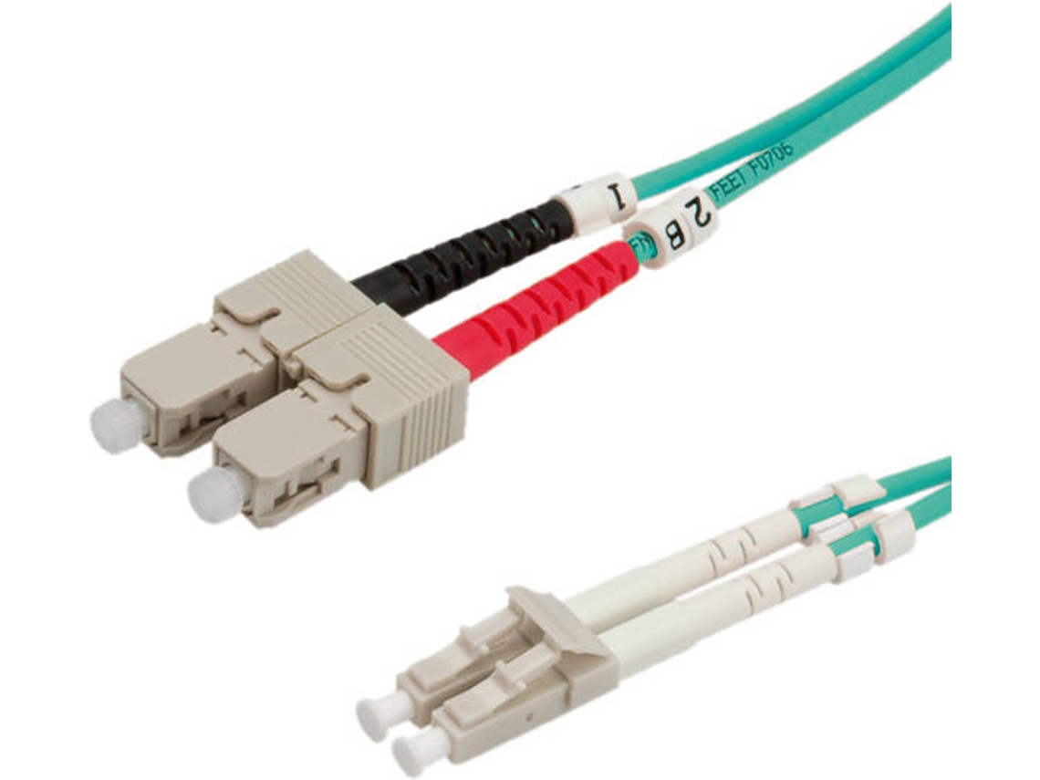 Cabo Fibra Ótica VALUE (LC - SC - Azul)
