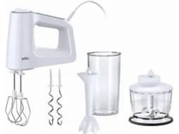 Batedeira + Acessórios BRAUN HM3135WH (500 W - Branco)