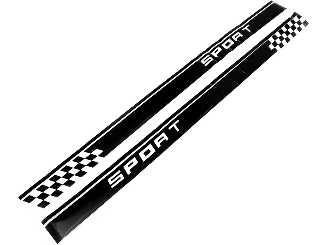 Adesivos de PVC pré-fabricados e adesivos para personalização externa de carros.