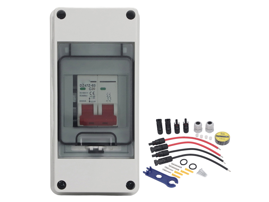 Interruptor de Aislamiento Fotovoltaico Dc500v Ip65 | S/MARCA