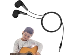 Fones De Ouvido Com Fio, Conector Áudio 3,5 Mm, Ajuste Confortável