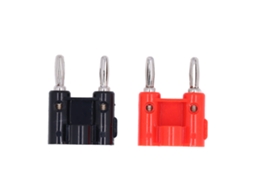 Laxiscreed Banana Plug De Áudio 4mm Com Conexão Cruzada Para Ligações Seguras