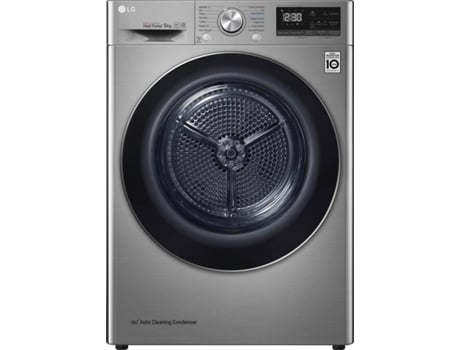 Máquina de Secar Roupa LG RC90V9EV2Q (9 kg - Bomba de Calor - inox)