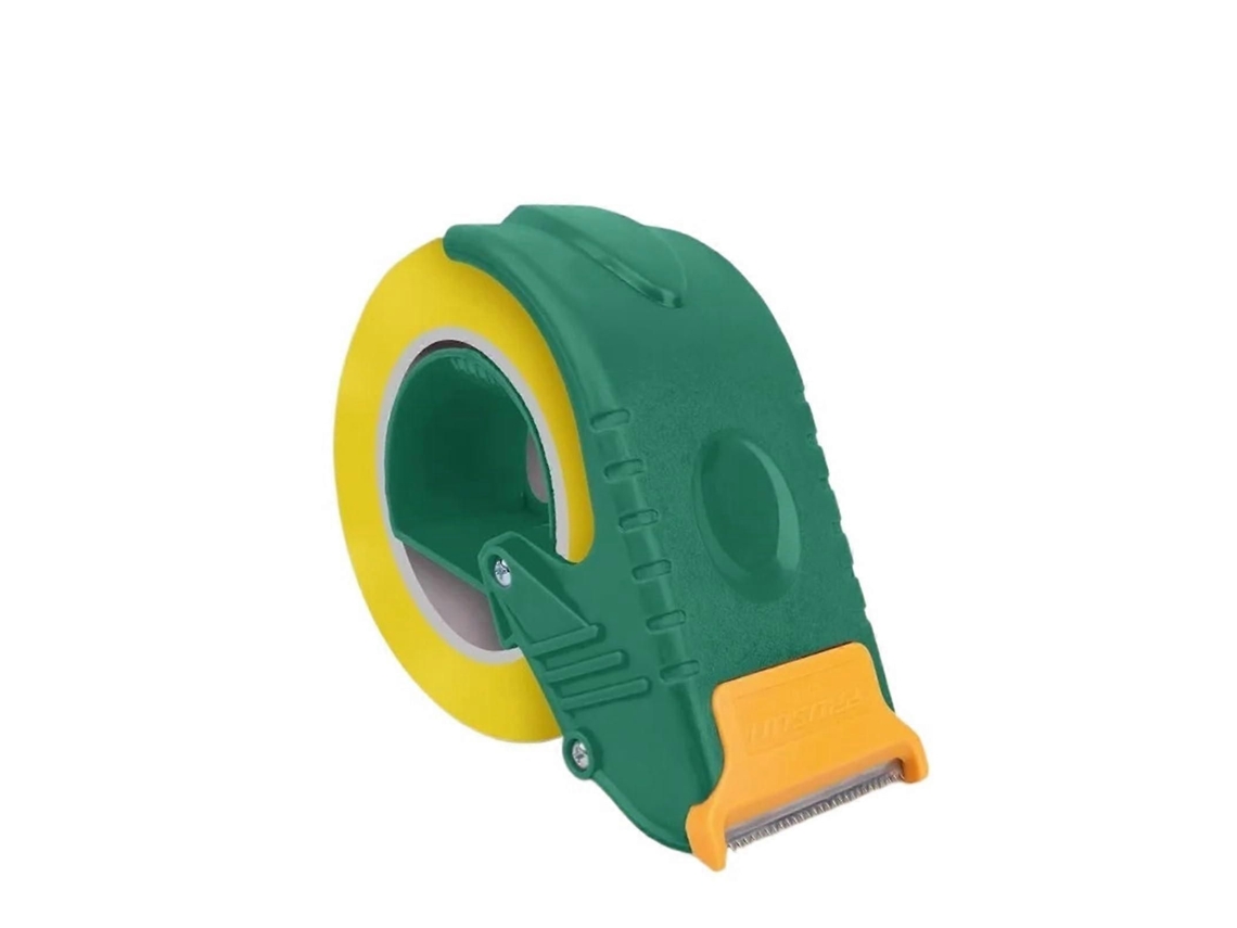 Dispensador de Fita Adesiva Resistente com Corte Preciso e Cabo Ergonômico para Caixas. GOKOCO