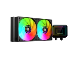 Refrigeração Líquida Mars Gaming Ml Two240 Aio 450w Tdp 2x Ventiladores Argb Bomba 4ª Gen Preto