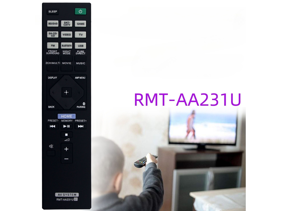 Comando de Tv para Sony Amplificador Rmt aa231u XIAOMOYU