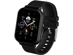 Rastreador de trabalho de saúde Bluetooth Chamada Vários modos de esporte Smartwatch para homens Mulheres Bestvite (preto)