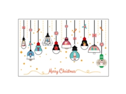 Rebe-sticker Decorativo Autoadhesivo E Removível Winter Star Para Lar E Escritório