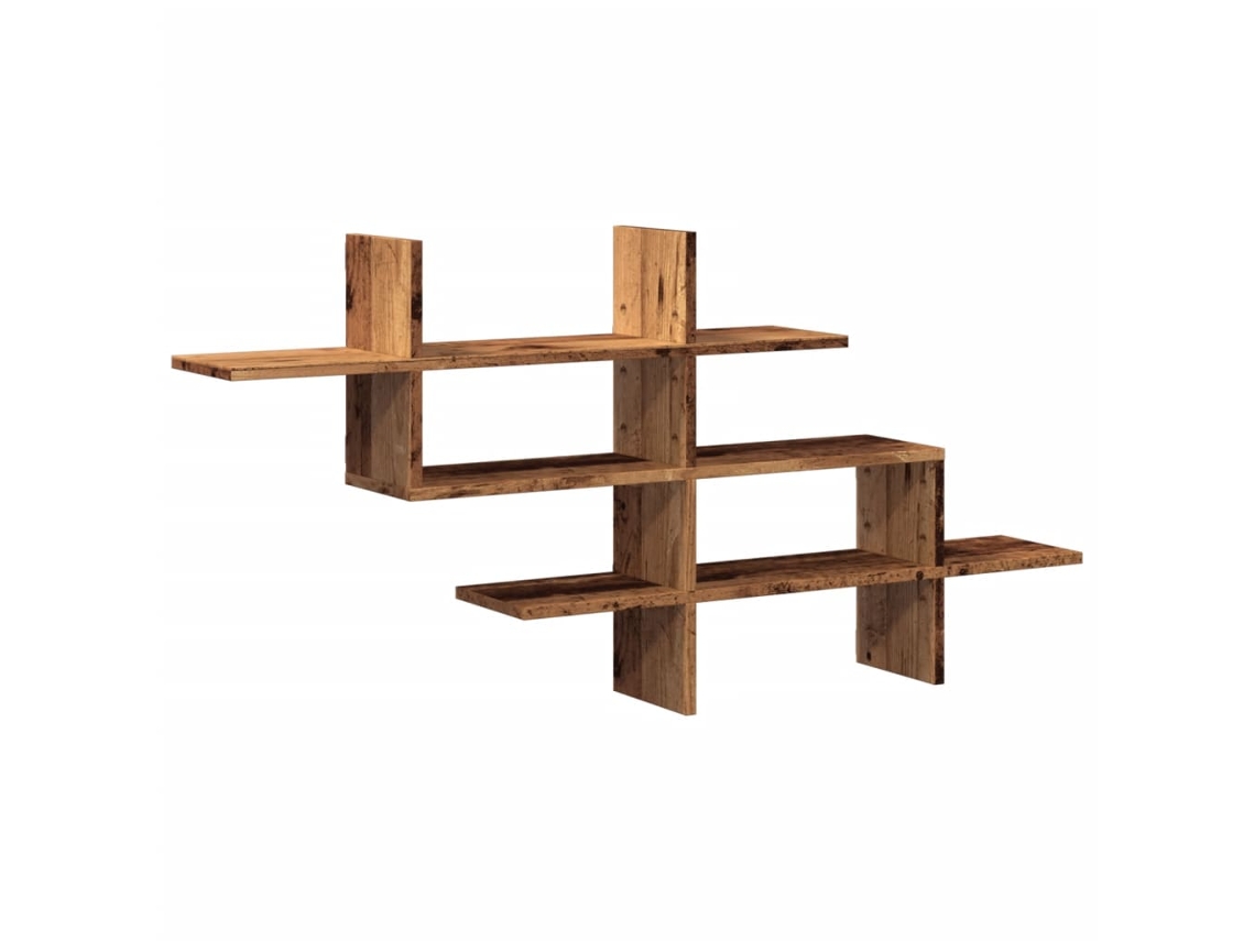 Prateleira de Parede Deriv. Madeira Madeira Velha MAISON EXCLUSIVE (124,5x18x60,5 cm)