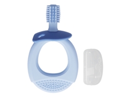 Mali escova de Dentes Infantil Treinamento Silicone Macio 360° Segura Removível Azul