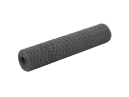 Vidaxl Cerca Arame Galinheiro 25x0,75m Aço C/revestimento Pvc Cinzento