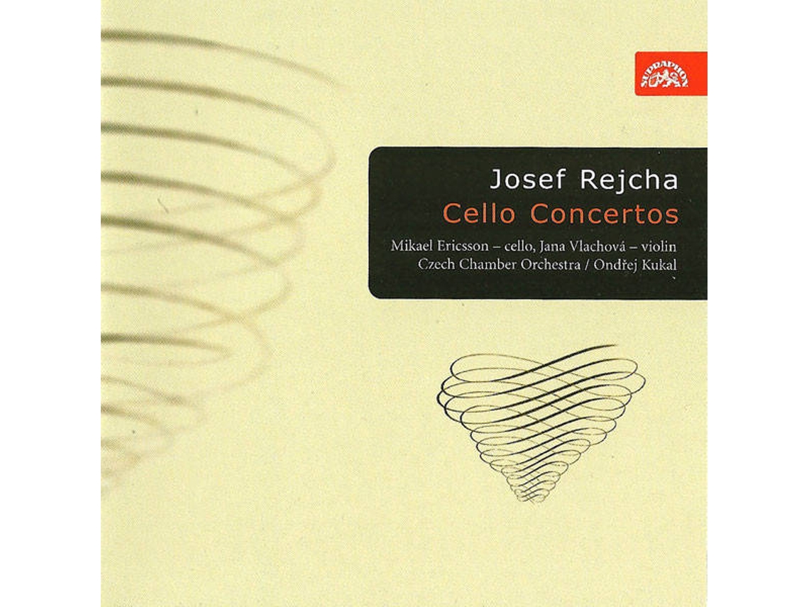 CD Mikael Ericsson, Jana Vlachová, Czech Chamber Orchestra, Ondřej Kukal, Cello Concertos