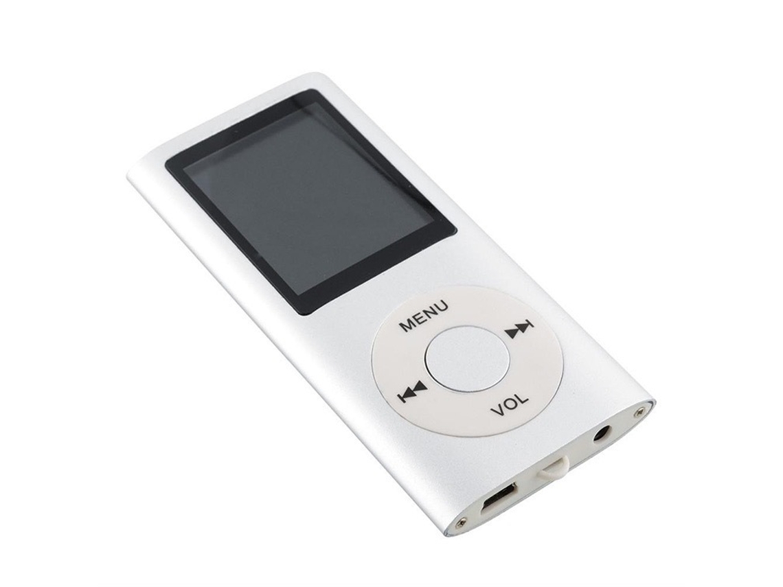 Leitor De Mp3 Elegante E Multifuncional Com Áudio Sem Perdas E Tela Lcd Fina De 1,8 Polegadas.