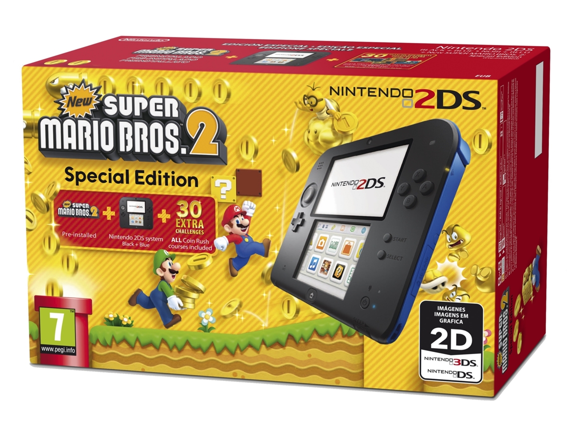 New Super Mario Bros 2 em Português: Mundo 1 - Nintendo 3DS Jogos