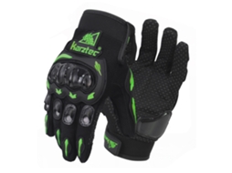 Luvas De Dedo Inteiro Para Tela Touch, Para Moto, Ciclismo, Escalada, Motocross, Para Homem E Mulher (verde)