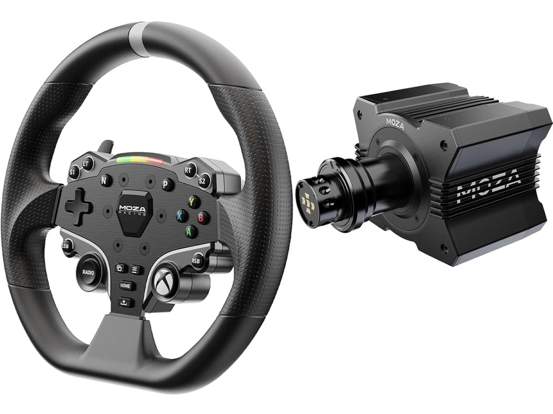 Pacote MOZA RACING R3, para Xbox, com base Direct Drive, volante de 12 polegadas e câmbio sequencial