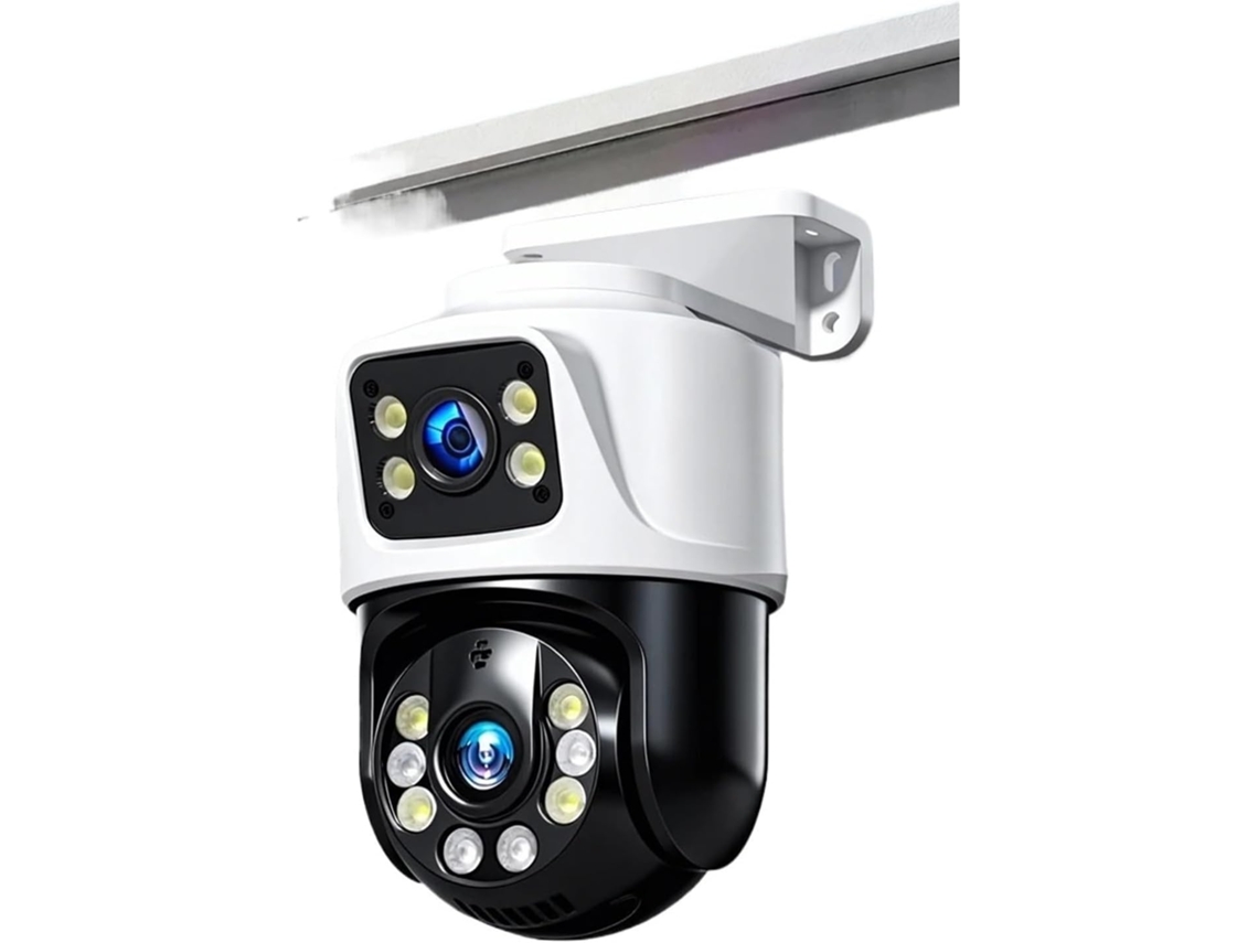 Câmera Ip Ptz Poe 4k de 8mp com Lente Dupla para Videovigilância e Cftv SFUSHOS