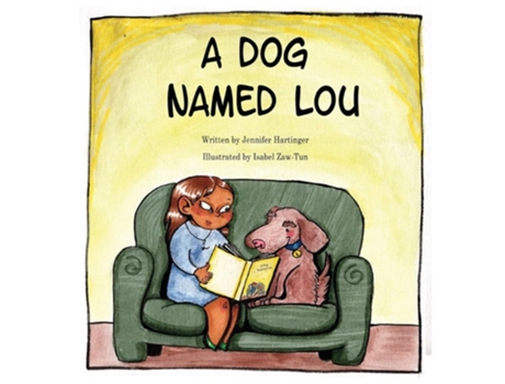 Livro A Dog Named Lou De Jennifer Hartinger (inglês)