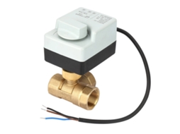 Válvula Elétrica De Bola Brass Laxiscreed Com Controle Manual E Design De 3 Vias E 3 Fios