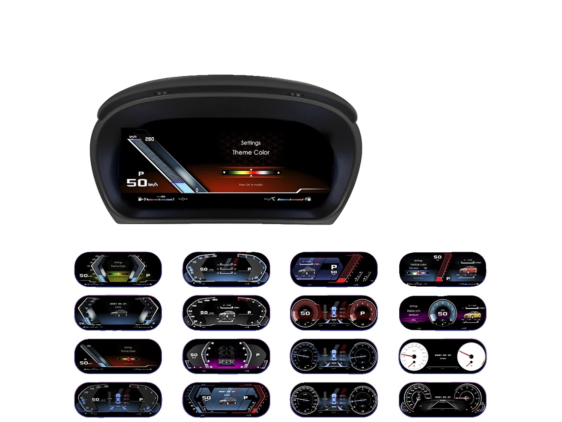 Conjunto De Instrumentos Do Cockpit Digital, Display Totalmente Digital, Interface Plug-and-play, Para E90 Com Hdmi