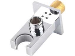 Suporte De Cotovelo Para Saída Chuveiro, Conector De Parede Em Cobre Para Mangueira Chuveiro Mão E Ducha Higiênica