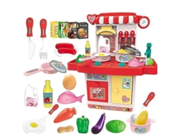 2026 conjunto de Brinquedos de Cozinha Simulada para Casa de Brincar Infantil com Desenvolvimento Intelectual e Coordenação Mão olho