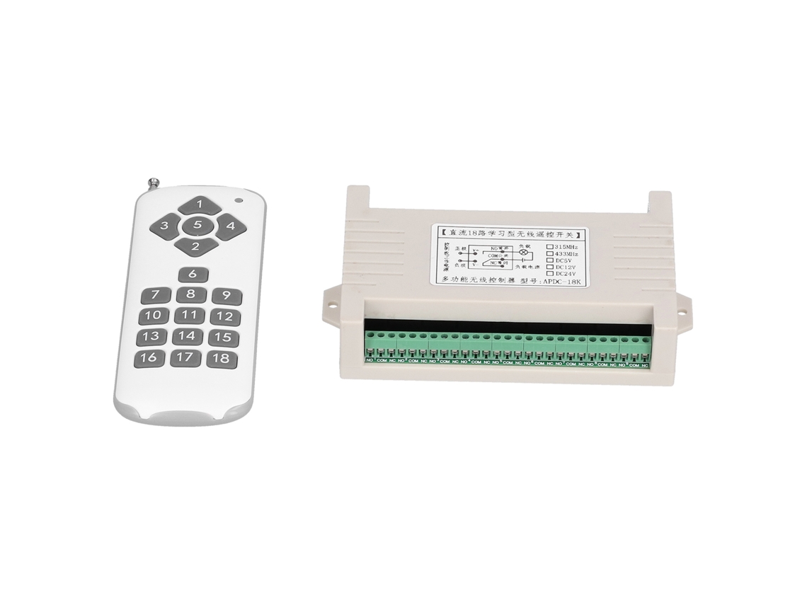 Laxiscreed Interruptor Wireless Com Controle Remoto De Longa Distância E 18 Canais