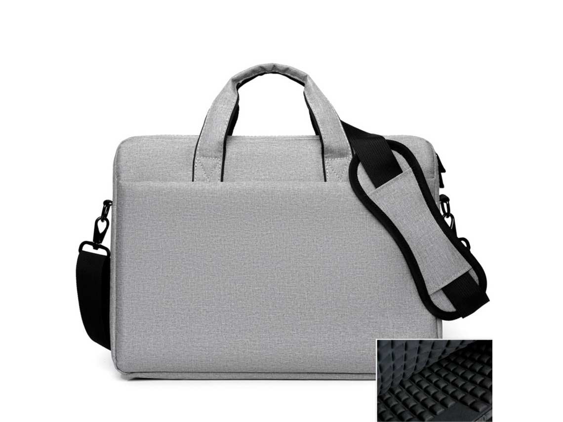Bolsa Para Laptop Business Handheld à Prova Dágua Cinza Edição Airbag 15 Polegadas Yunzii