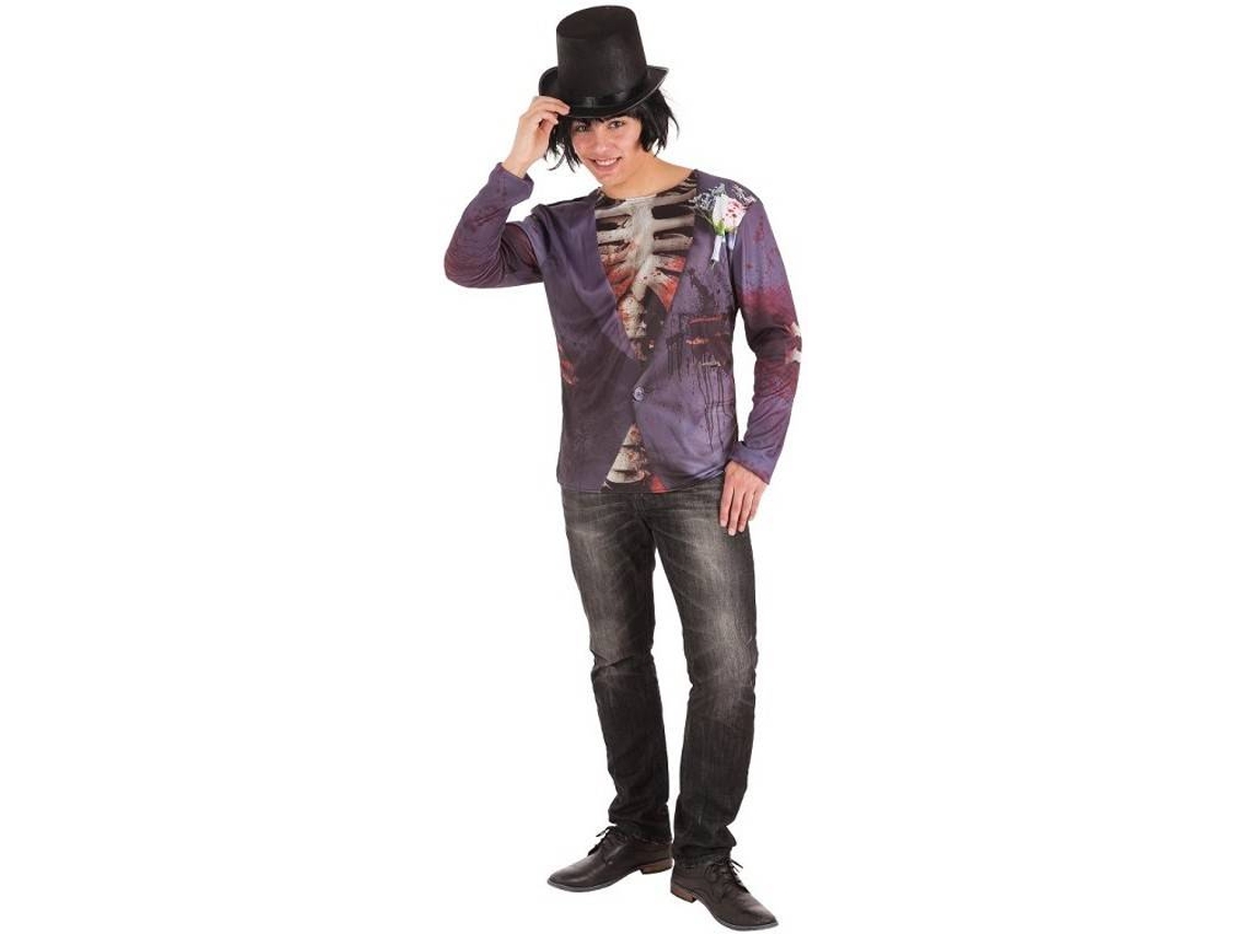 Fato de Homem TOPDISFARCES Camisola de Noivo Cadáver (Tam: L)