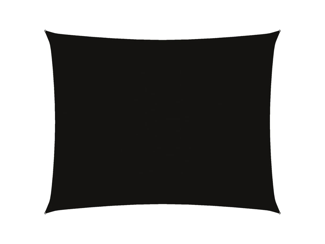 Vela Para Sol Tecido Oxford Retangular 5x7 m Preto MAISON EXCLUSIVE