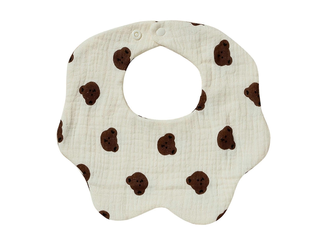 Baby Babadores Atualizados, Com Estampa Fofa, Algodão, 6 Ninhadas, Macios, Bandana, Baby Babadores, Para Comer E Babar, Baby Chá - Pr