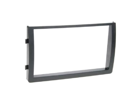 Painel Frontal de Rádio Automotivo 2Din Compatível com Nissan Altima 05-06 Preto