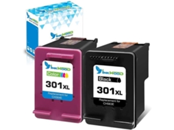 Cartuchos De Tinta Recondicionados Inkwood 301 301xl Compatíveis Com Hp Envy 5534 4500 4503 4508 4507 4504 5532
