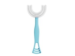 Escova De Dentes Infantil De Silicone Macio Com Limpeza 360 Graus Em Formato De U, Treinamento Papanicolaou.