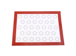 Tapete De Silicone Antiaderente Para Forno, Assadeira Para Bolos E Biscoitos, Assadeira Para Cozinha Aquaforge (vermelho)