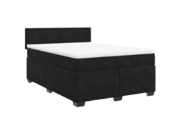 Box Spring Bed, Box Spring Beds Vidaxl Preto Veludo (160 X 200 Cm)