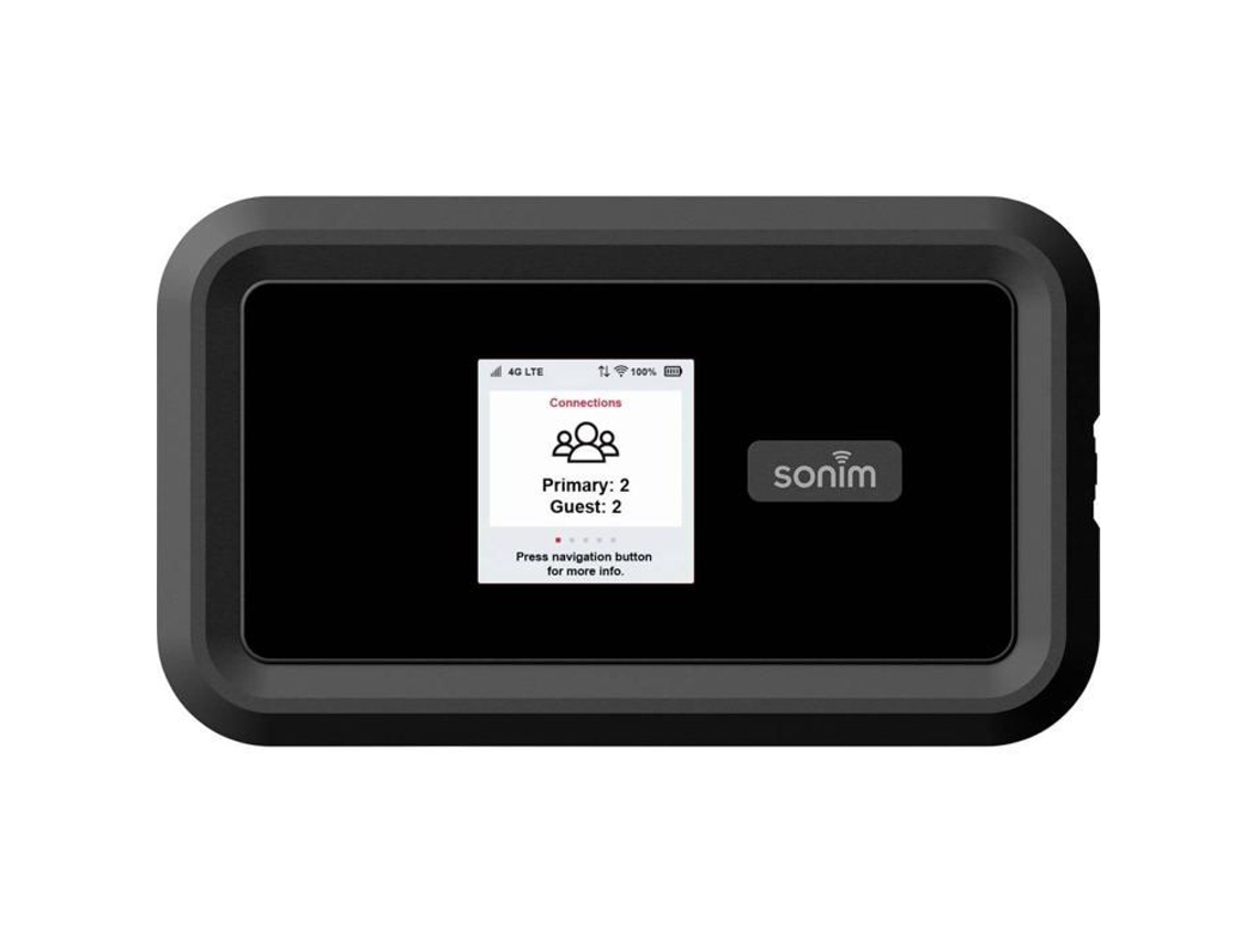 H100 Ponto De Acesso Wi Fi 4g Móvel Até 32 Dispositivos Preto Sonim