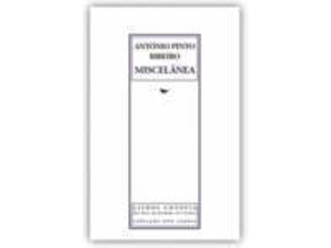 Livro Miscelânea de António Pinto Ribeiro (Português)