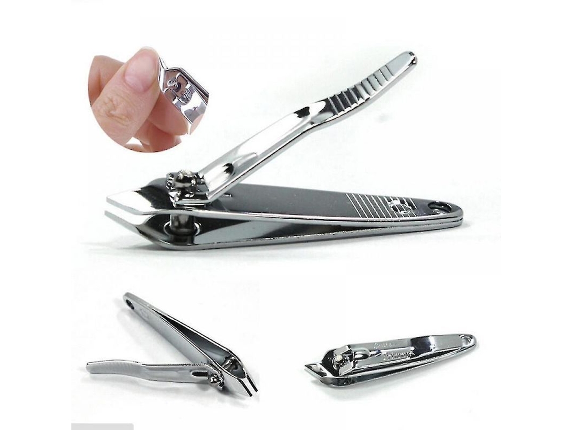 Tesoura de Unha com Borda Obliqua para Unhas Grossas e Difíceis Profissional 1pc
