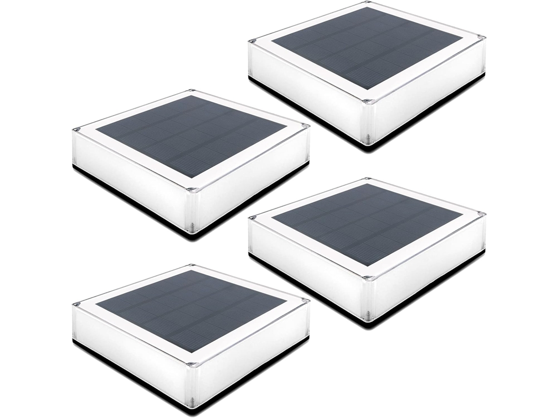 Lurelia, Luz Solar Jardim, Recarregável Usb, Auto, 3000k, Branco Quente, Pack 16, Corredor, Escadas